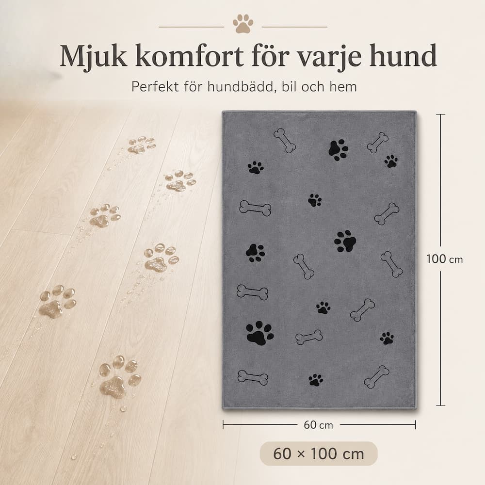 Hundfilt i Mikrofiber