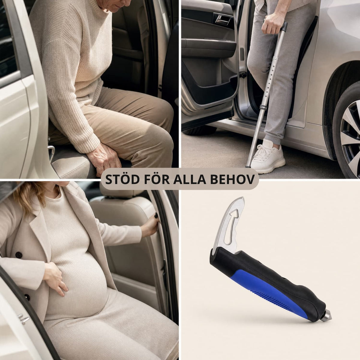 Stödhandtag för bil